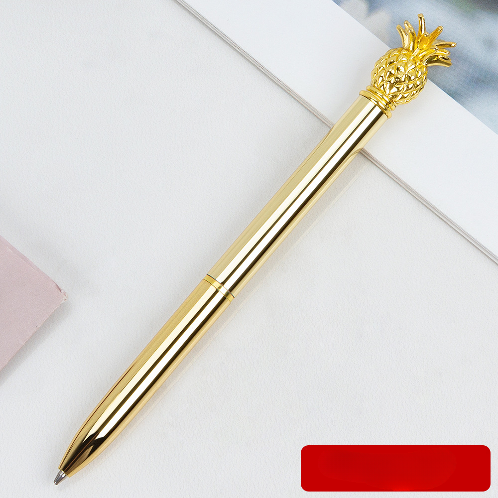 Wholesale Pineapple Creative Metal Ballpoint Pen